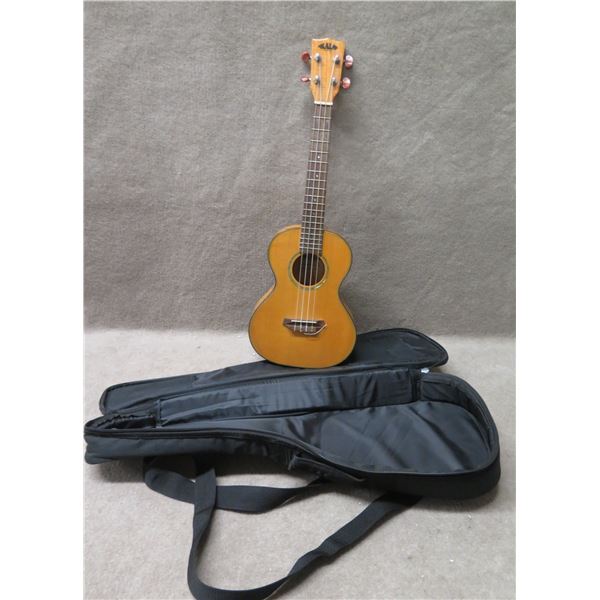 Kala Brand KA-EMF 4-String Acoustic Ukulele in Diamond Gig Bag