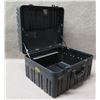 Image 1 : Black Hard Plastic Storage Box 18"x14"x11"H