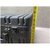 Image 9 : Black Hard Plastic Storage Box 18"x14"x11"H