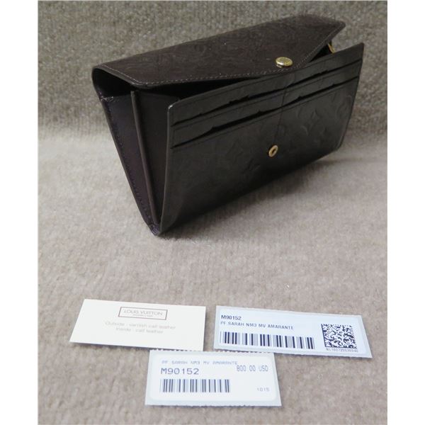 Louis Vuitton M90152 PF Sarah NM3 MV Amarante Clutch Bag w/ Tags