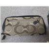 Image 2 : Monogrammed Wallet & Change Purse w/ 'C' Key Ring