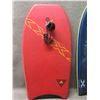 Image 2 : Qty 2 Boogie Boards: Customx & X Legend w/ Leashes