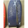 Image 3 : Qty 2 Boogie Boards: Customx & X Legend w/ Leashes