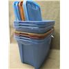 Image 2 : Multiple Great Solutions Storage Boxes w/ Lids & Husky Plastic Toolbox