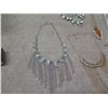 Image 2 : Misc Costume Jewelry: Necklaces, Earrings, Bracelets, Keychains, etc