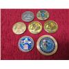 Image 1 : Qty 7 Medals: Special Forces, Army Green Beret, RIMPAC 2010, Soldiers for Christ, etc