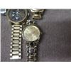 Image 3 : Qty 4 Analog Watches w/ Metal Straps