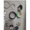 Image 10 : Misc Costume Jewelry: Beaded Bracelets & Necklaces, Earrings, Pendants, etc