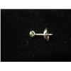 Image 2 : Tiffany & Co. PT950 Platinum Tie Tack w/ Diamond Accent 1.17g (13mm x 4mm)