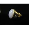 Image 2 : Gold 14K White Stone Ring w/ Clear Accents 11.09g Size 11