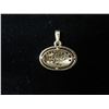 Image 2 : Ming's Gold 14K Pendant w/ Dragon Cut-Out Design 1.58g (19mm)