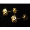 Image 1 : Pair Gold 14K Stud Pierced Earrings 0.65g