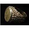 Image 2 : Gold 10K Ring w/ Liberty Indian Head & Raised Accents 18.01g Size 9