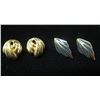 Image 1 : Qty 2 Pair Earrings: Clip-On  Marked Chr. Dior Germany & Pierced Trifari