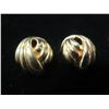 Image 2 : Qty 2 Pair Earrings: Clip-On  Marked Chr. Dior Germany & Pierced Trifari