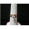 Image 2 : Hawaiian Gold 14K Ring w/ Diamond & Enamel 2.17g Size 6.5