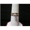 Image 3 : Hawaiian Gold 14K Ring w/ Diamond & Enamel 2.17g Size 6.5