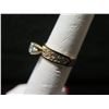 Image 4 : Hawaiian Gold 14K Ring w/ Diamond & Enamel 2.17g Size 6.5