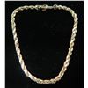 Image 1 : Gold 14K Rope Chain Bracelet 2.06g (7"L)