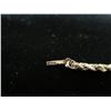 Image 3 : Gold 14K Rope Chain Bracelet 2.06g (7"L)