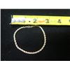 Image 8 : Gold 14K Rope Chain Bracelet 2.06g (7"L)