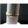 Image 3 : Hawaiian Gold 14K Cut-Out Edge Ring 1.95g Size 6.75