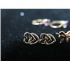 Image 2 : Qty 3 Pair Gold 10K & 14K Earrings w/ Misc Design 1.39g