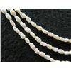 Image 2 : Three Strand Freshwater Pearl Necklace w/ Gold 10K Clasp (16"L)