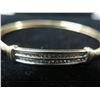 Image 2 : White Gold 14K Bracelet w/ Diamond Accents 8.25g (70mm)