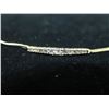 Image 2 : Gold 14K Bracelet w/ Diamond Accents 2.86g (7"L)