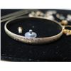Image 2 : Multiple Pieces Costume Jewelry, Some Gold Plated w/ Clear Stones