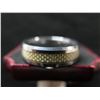 Image 2 : Large Men's Ring w/ Woven Design Size 14.5