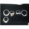 Image 14 : Misc Costume Jewelry: Bracelets, Rings, Earrings, Watch, Coin, etc