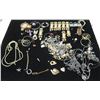 Image 1 : Misc Costume Jewelry: Bracelets, Rings, Earrings, Pins, Coin, Locks, etc