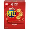 3/$5.00 BOXES RITZ SNAK PAKS (6 TO EACH BOX) 180 GRAMS.