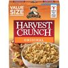 $7.00/box QUAKER HARVEST CRUNCH ORIGINAL 1.4 KG. BB APR 2023