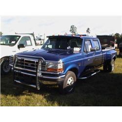 1997 FORD F350 CREW CAB DUALLY PICKUP