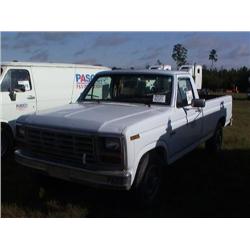 1986 FORD F250 PICKUP