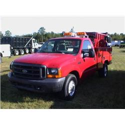 2000 FORD F250 SERVICE TRUCK