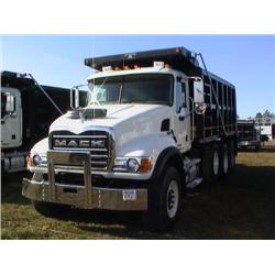 2003 MACK CV713 GRANITE TRI-AXLE DUMP