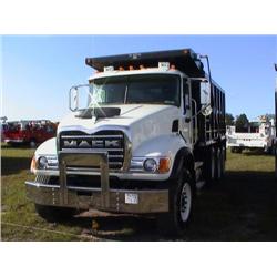 2003 MACK CV713 GRANITE TRI-AXLE DUMP