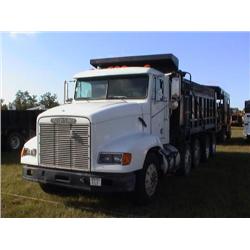 1993 FREIGHTLINER QUAD AXLE DUMP