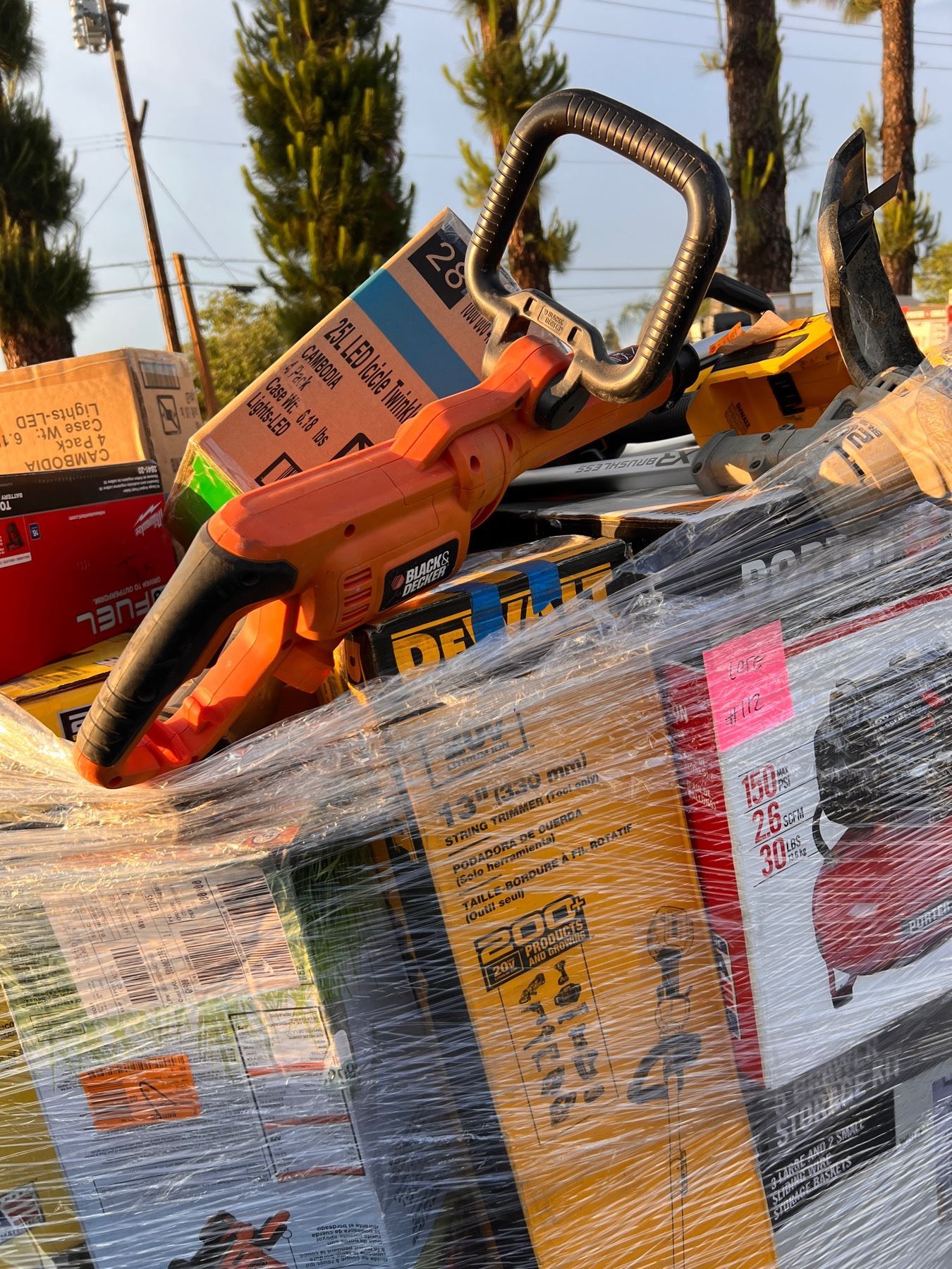 Lote 112 Pallet Home Depot