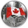 Image 1 : 2019 $30 The Fabric of Canada - Pure Silver Coin - Sold Out Issue