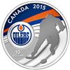 Image 1 : 2015 $10 Edmonton Oilers - Pure Silver Coin