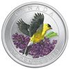 Image 1 : 2010 25c Goldfinch - Coloured Coin - Scarce Coin - Secondary Value