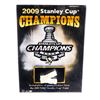 Image 1 : 2009 Stanley Cup Champions , Actual Piece of Game Used Net From The 2009 NHL Stanley Cup Final