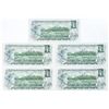 Image 2 : Canada - Lot 5 1973 $1 in Sequence
