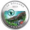 Image 1 : 2017 $20 Under the Sea: Sea Turtle - Pure Silver Coin