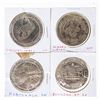Image 1 : Group of 4 Vintage Las Vegas $1 Coins/Medallions -  Boardwalk,Bourban St.,Barbary Coast, Circus Circ